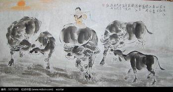 牧笛图片,田园风光无限